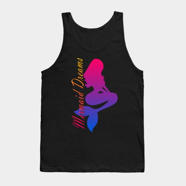 Mermaid Dreams Tank Top by AlondraHanley